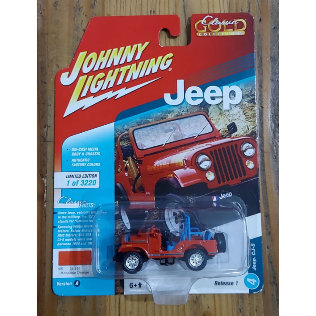 JOHNNY LIGHTNING JEEP RRD 1:64