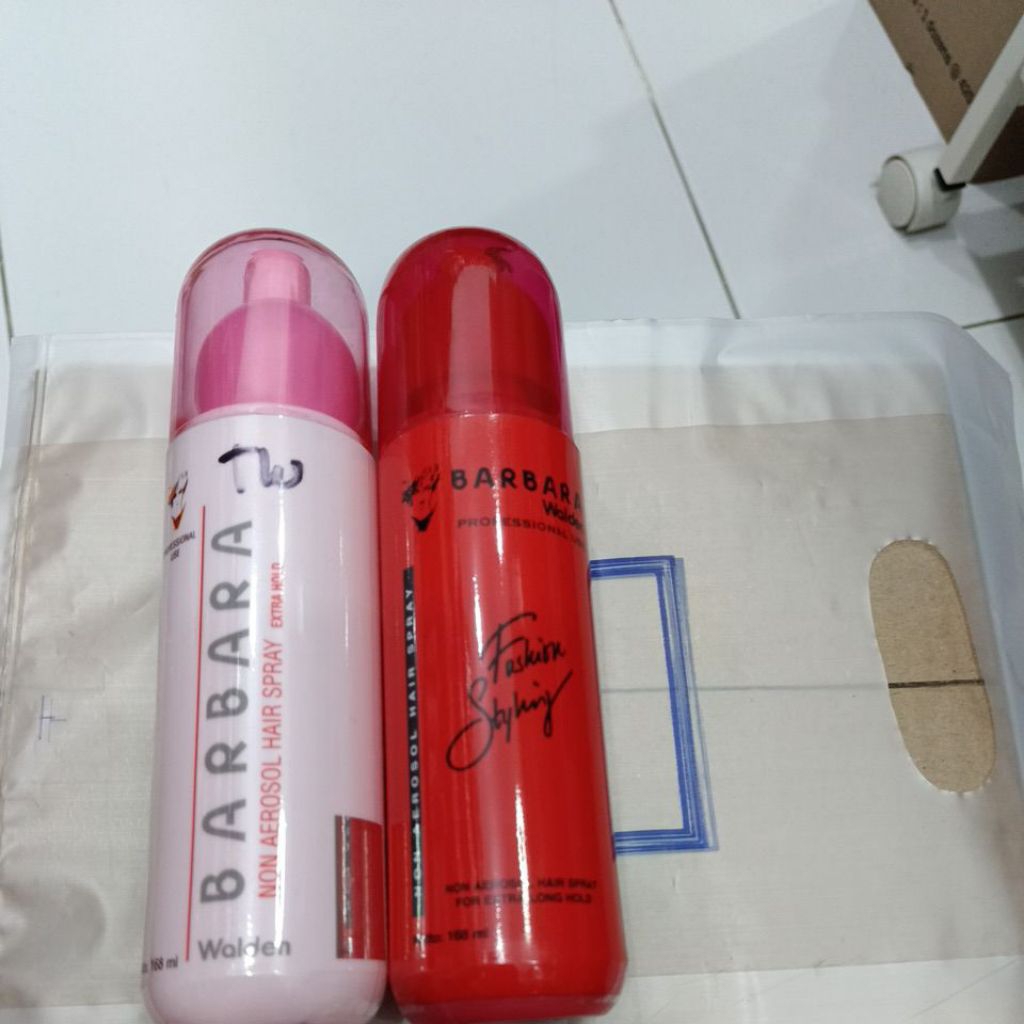 Barbara Non Aerosol/Hair Spray rambut