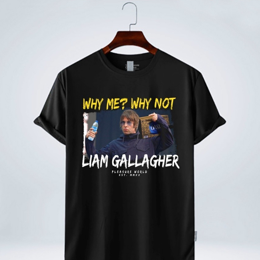 Tshirt Liam Gallagher - Oasis | Kaos Parodi Liam Gallagher Oasis | Kaosoke