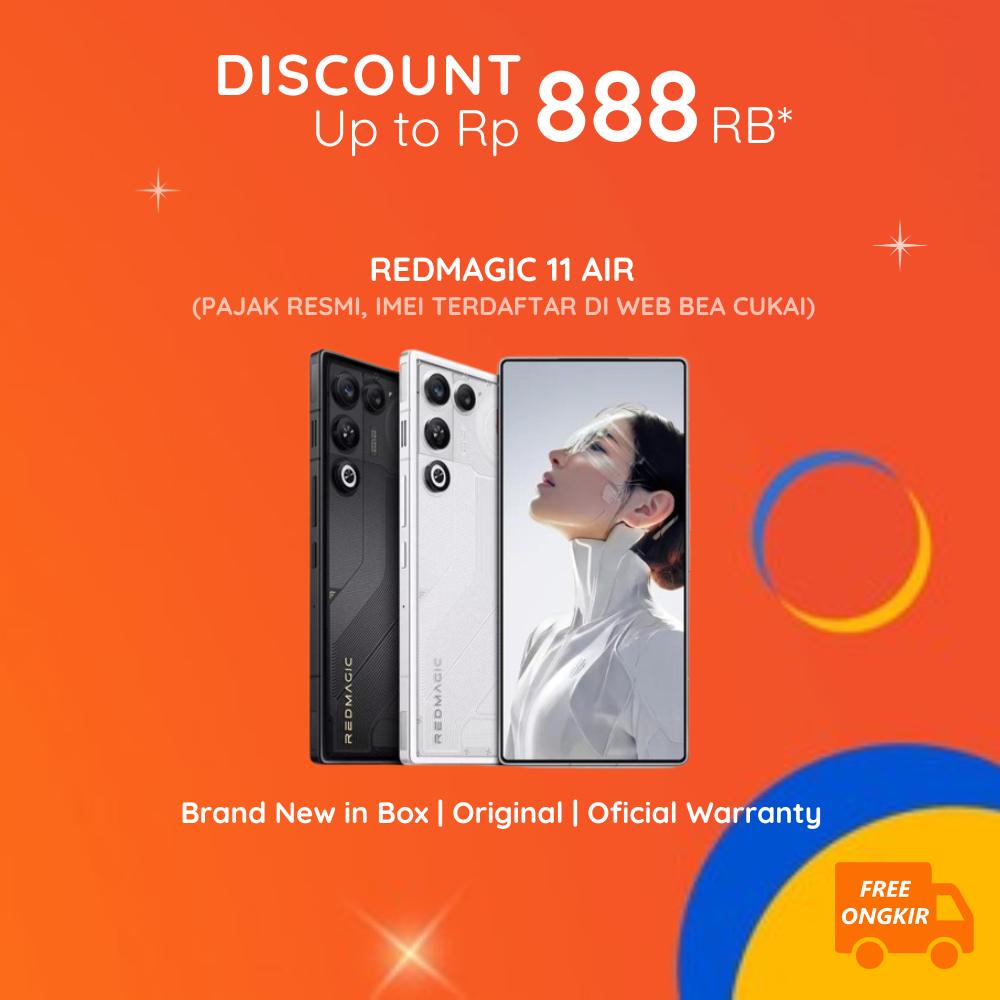 Nubia REDMAGIC 11 Air 5G 12+256GB Red Magic 16+512GB Snapdragon 8 Elite - Global ROM