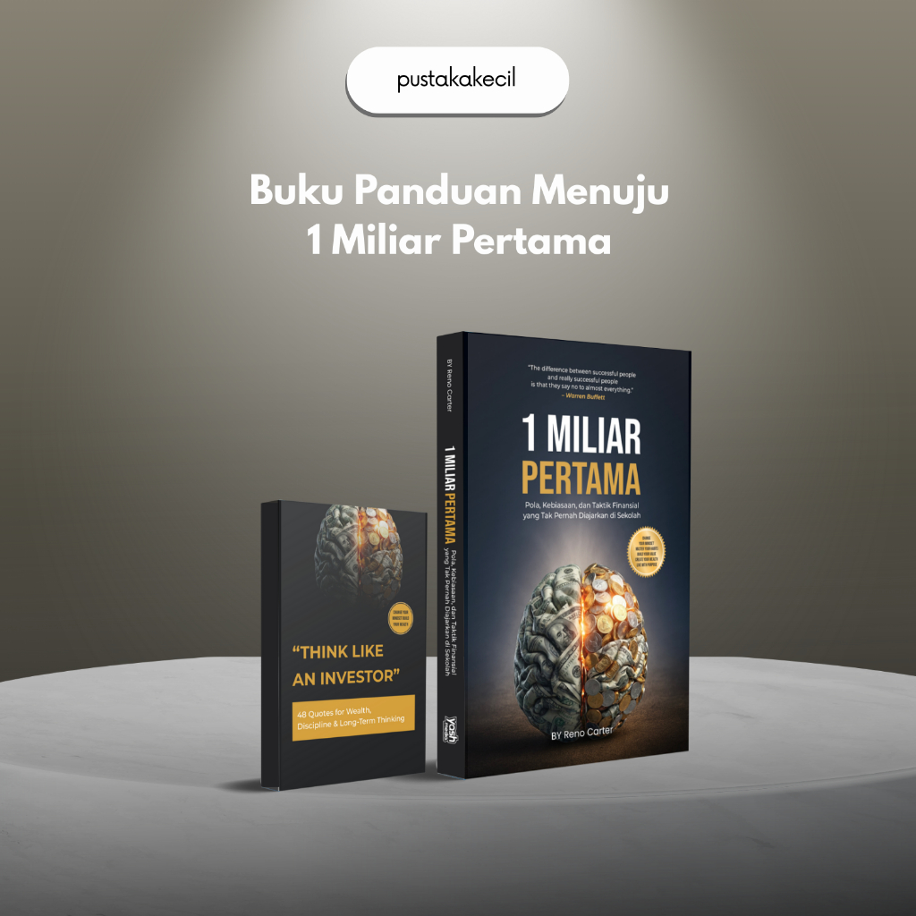 Buku  Financial 1 Miliar Pertama - Reno Carter - Yash Media