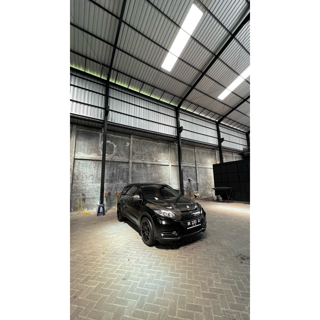 Kap mesin karbon brio/mobilio old+ peredam