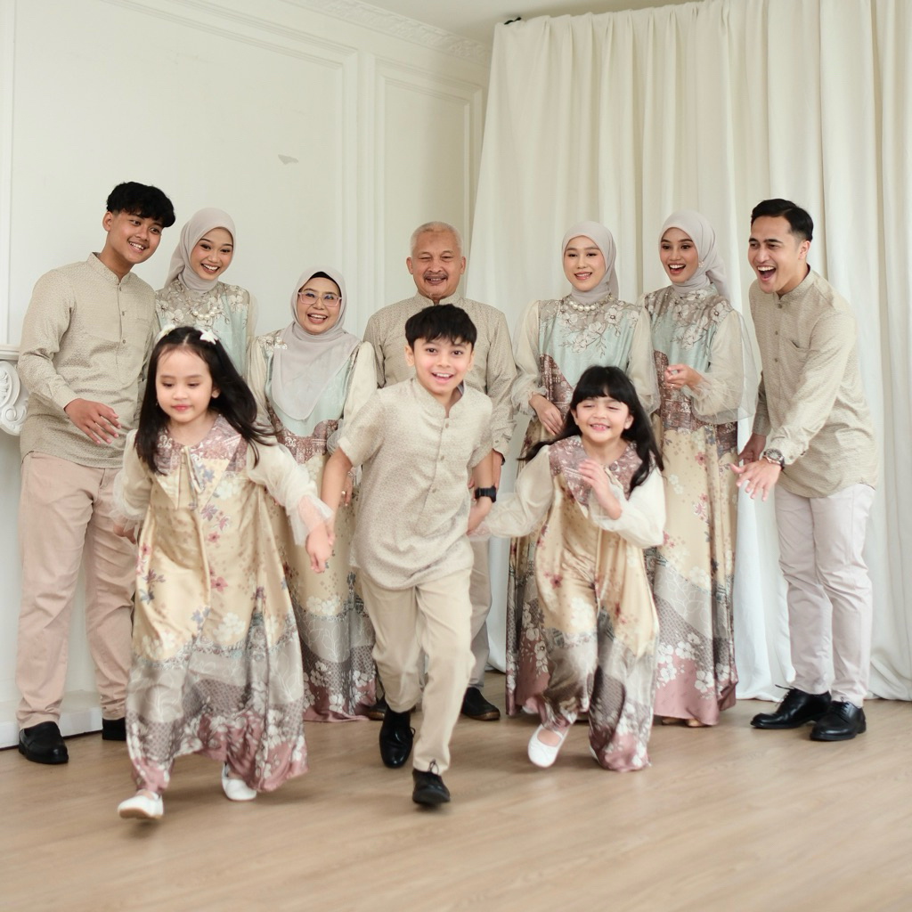 ABINAYA - AZURA WOMEN | raya collection dress lebaran eid loose kekinian gaun gamis abaya vintage