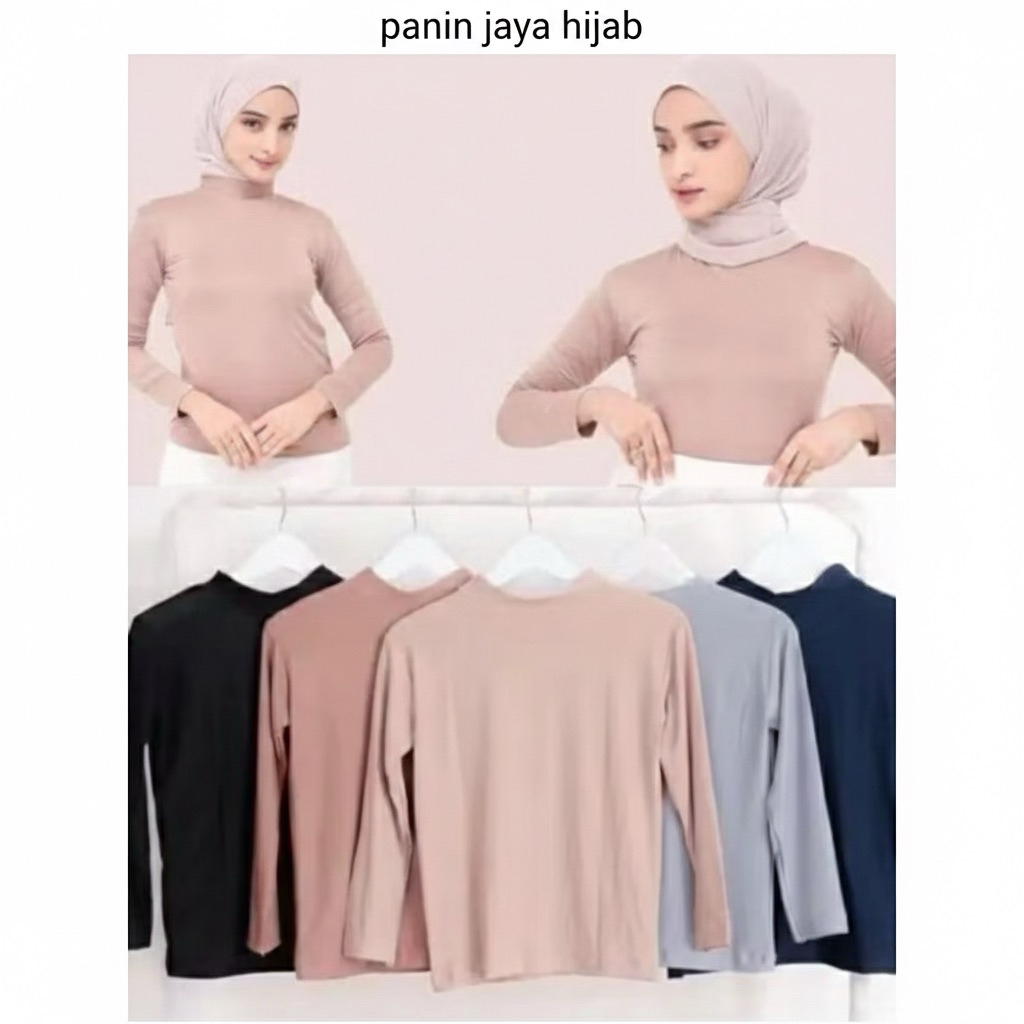 Manset baju kaos premium lengan panjang Manset Uniqlo rayon