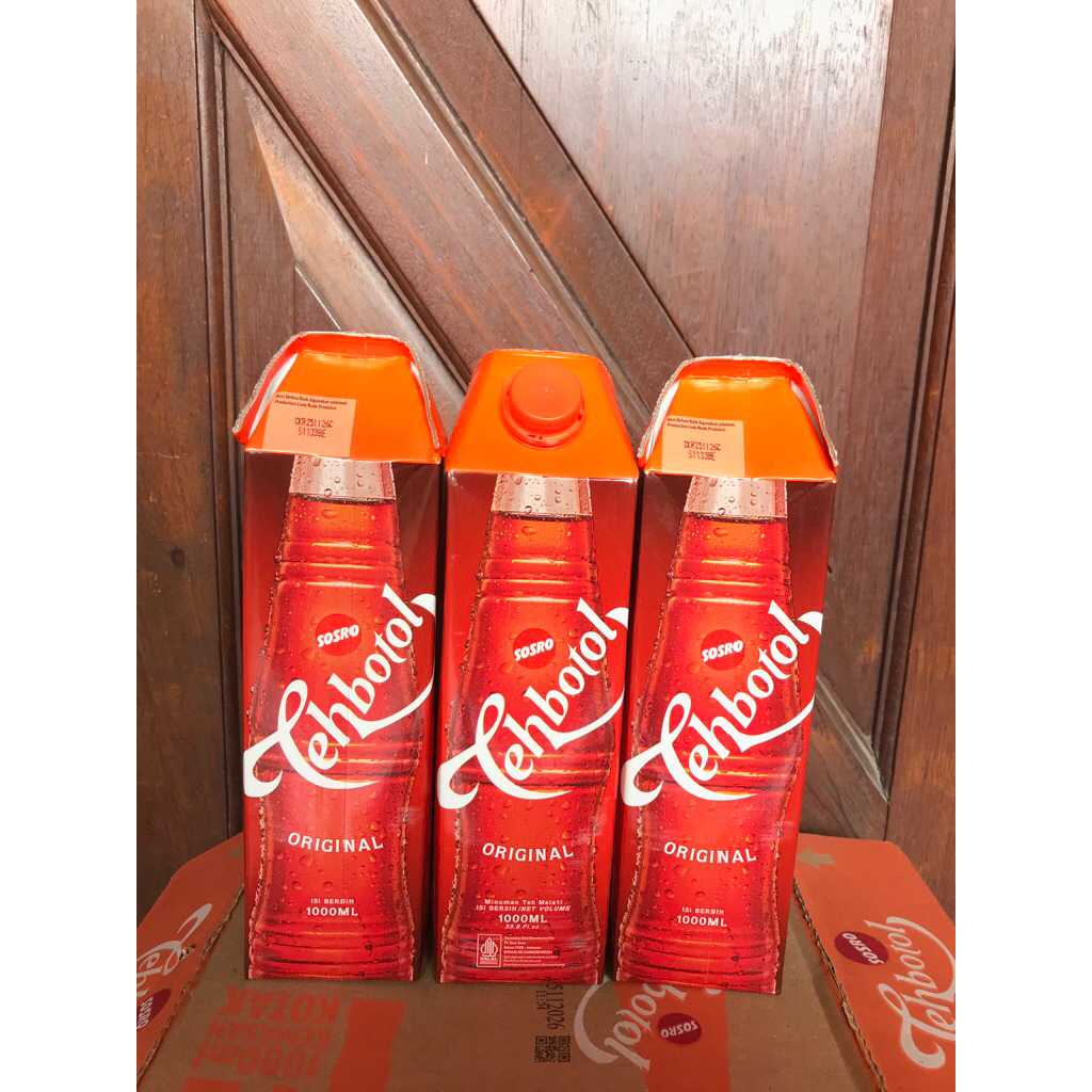 Teh botol 1L 1DUS ISI 12