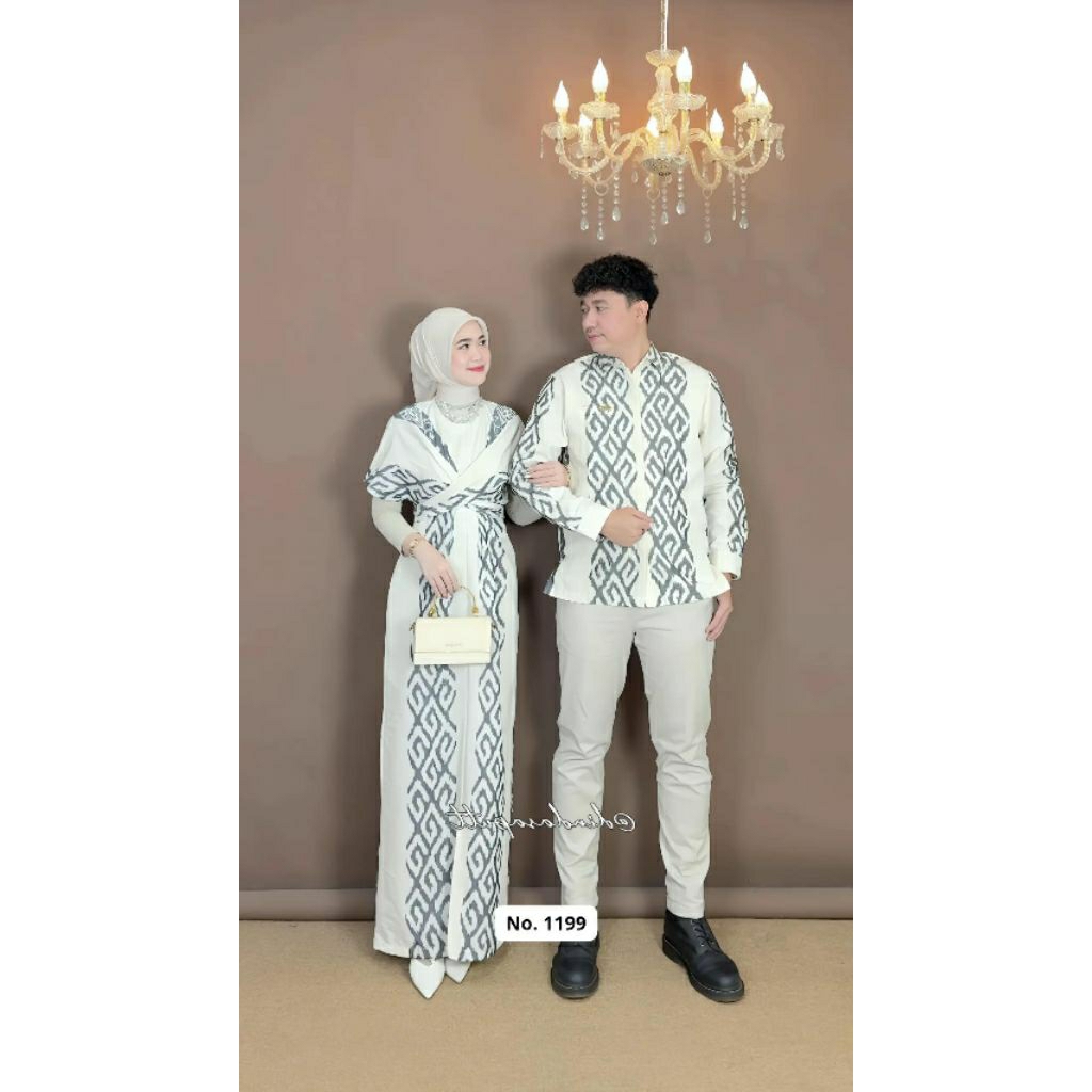 COUPLE TENUN DRESS TENUN baju tenun couple