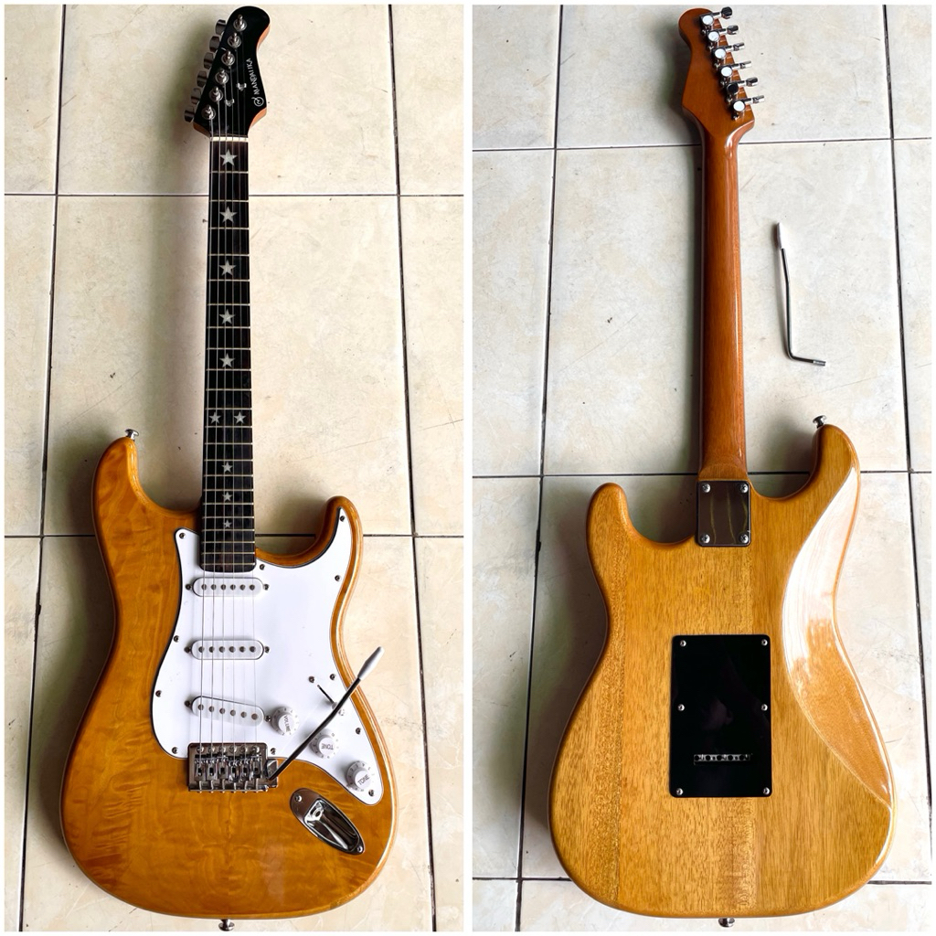 Gitar Elektrik Mandalika Stratocaster Original Kowe Benston Samick