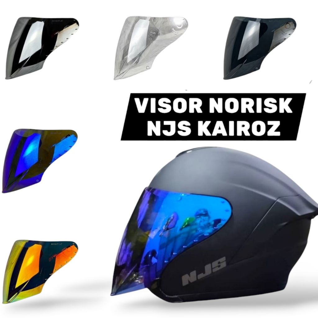 VISOR NJS KAIROZ ( NORISK ) kaca helm njs kairoz