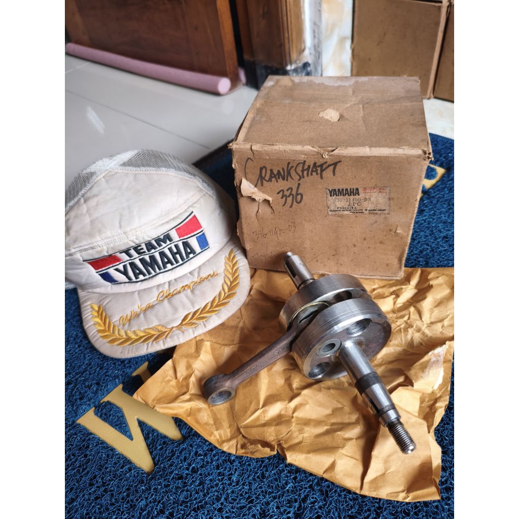 Crankshaft Assy Kruk As Krek As Bandul Yamaha DT125 DT 125 Original NOS 336-11400-03