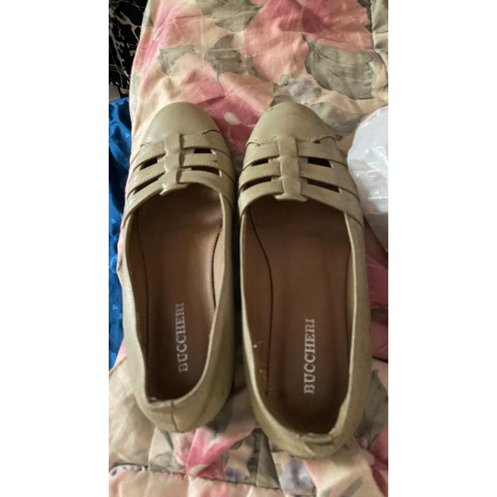 (PL) Preloved Nego Buccheri Sepatu Wanita Women Ukuran 38 Kirim Instan Cimahi Bandung COD Tanpa Dus