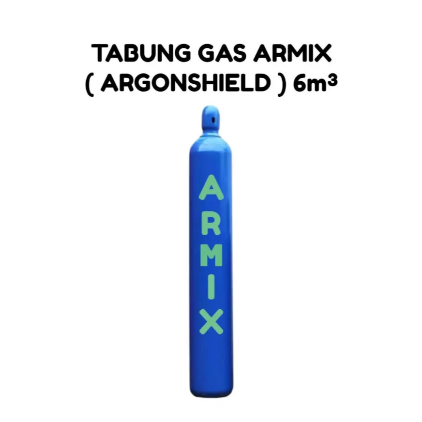 Tabung Armix ArgonMixCo2 6m3 - Tabung Argonshiled ( As ) 6m3 isi