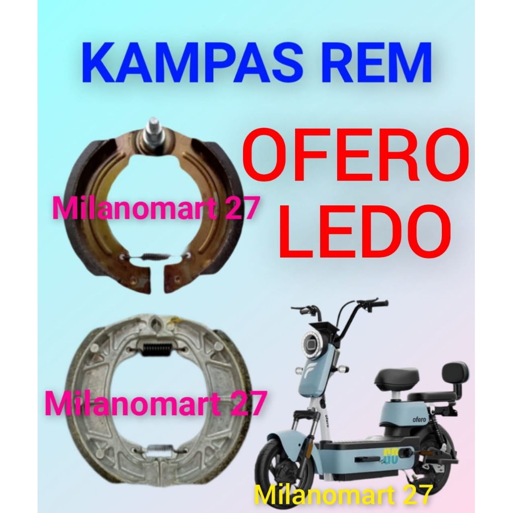 kampas rem sepeda listrik ofero ledo kampas rem sepeda listrik ofero ledo