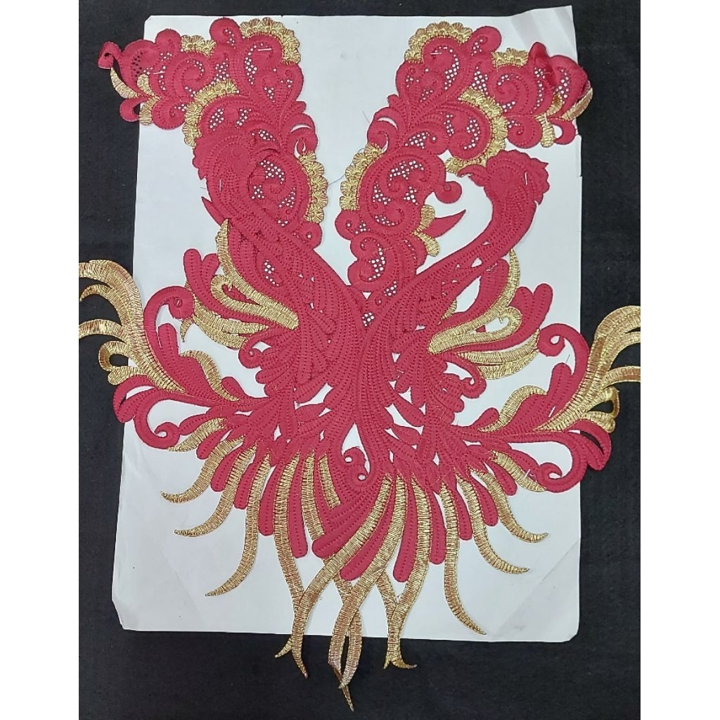 Renda Bordir Kerah, Renda Bordir Kebaya