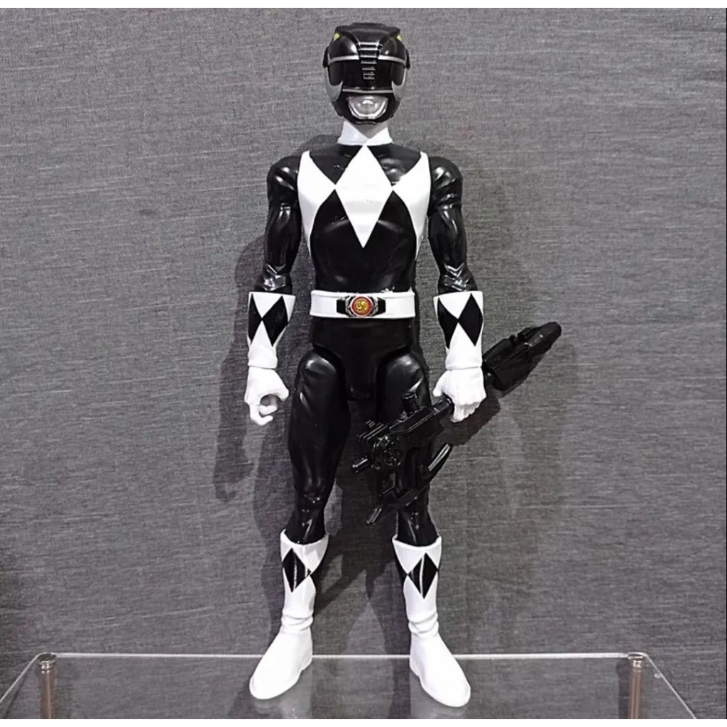 figure power Rangers figure black rangers figure power rangers hitam figure mighty morphin power ran