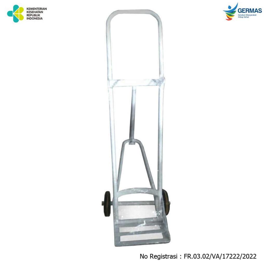 Troli Oksigen Besar 6m3 Bahan Besi