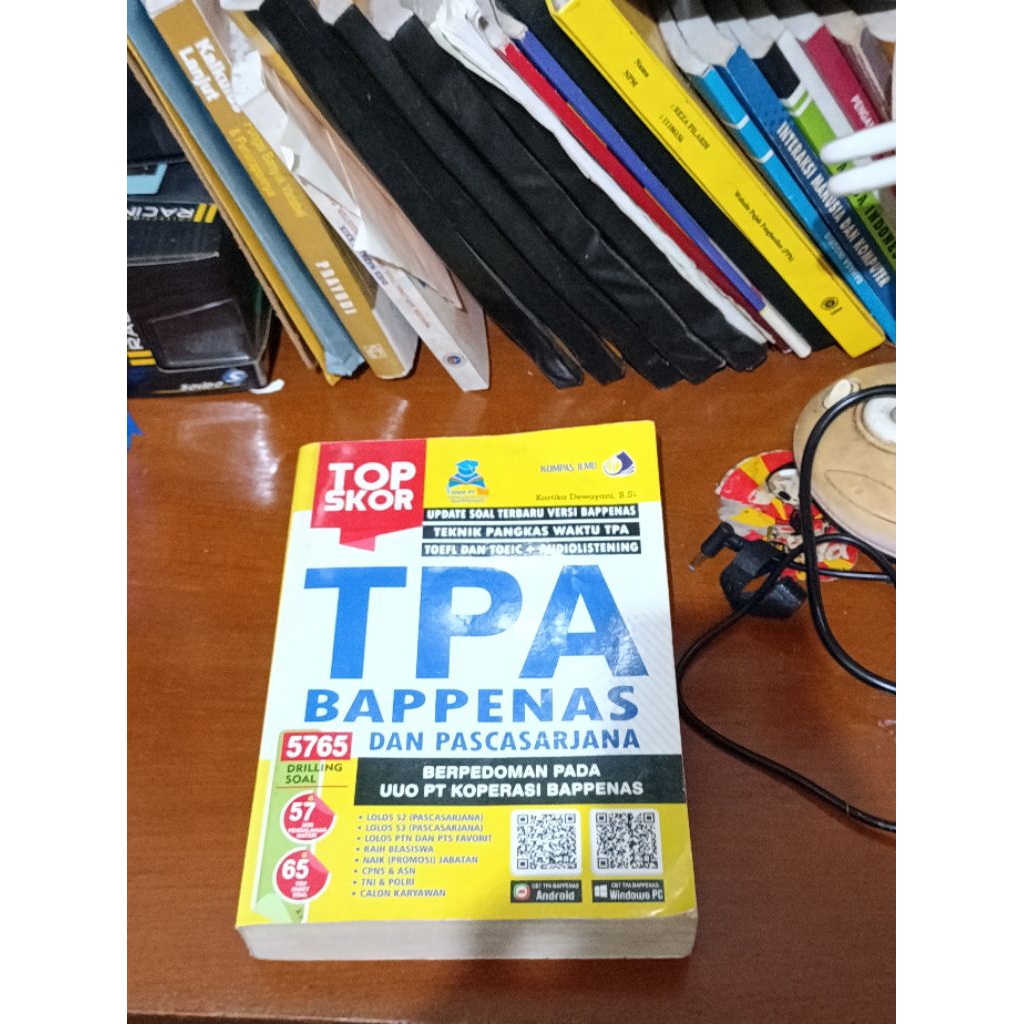 Buku Top Skor TPA Bappenas dan Pasca Sarjana Preloved