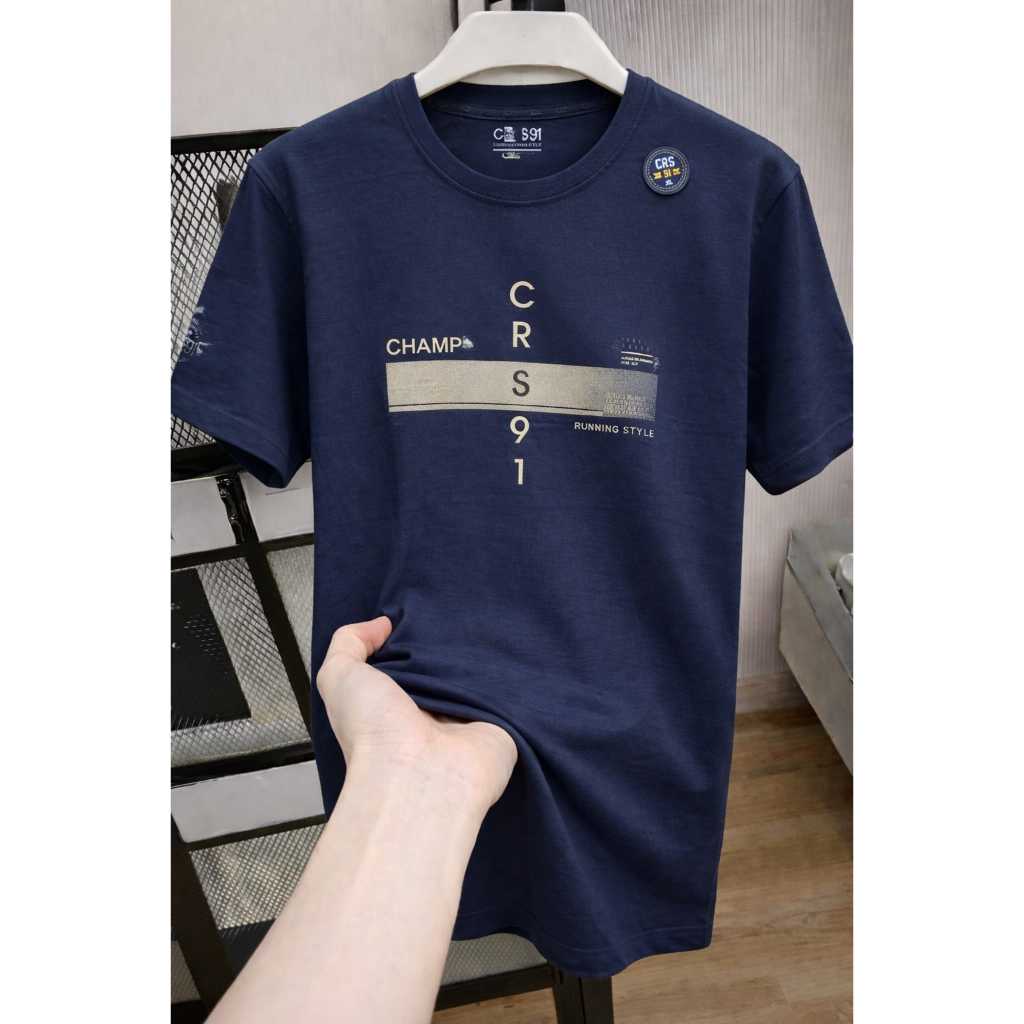 KAOS CRS 91 LENGAN PENDEK OBLONG BASIC KAOS PRIA IMPORT KAOS CRS