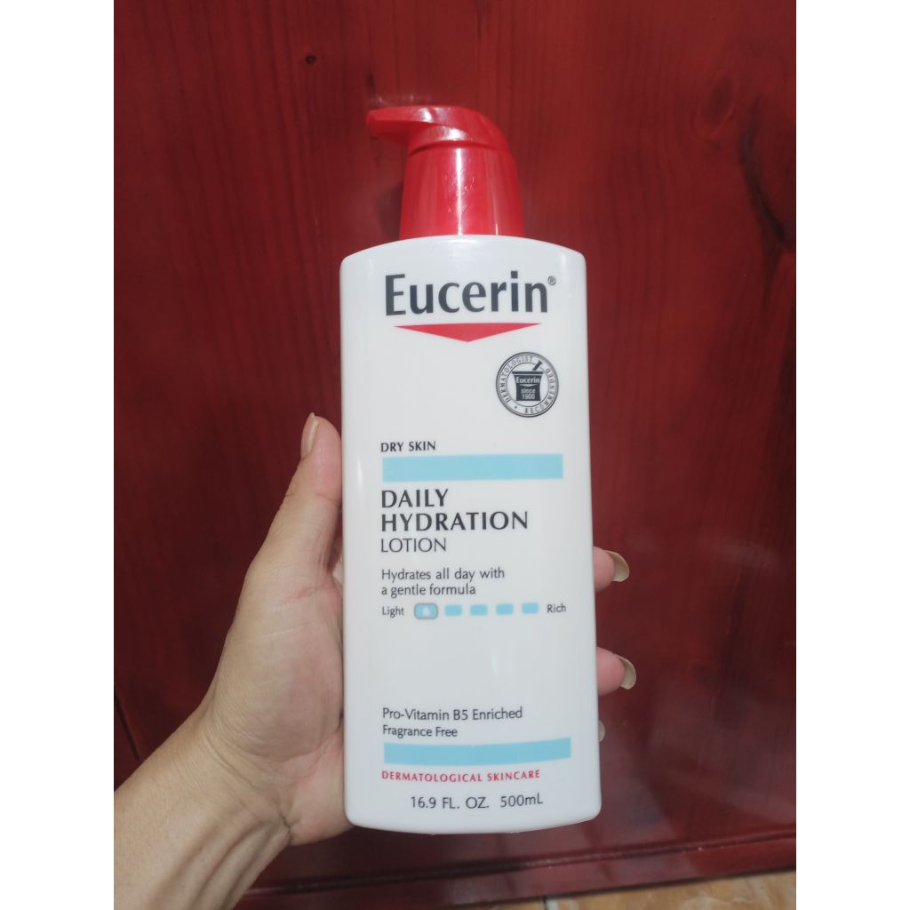 eucerin daily hydration lotion 500.ml