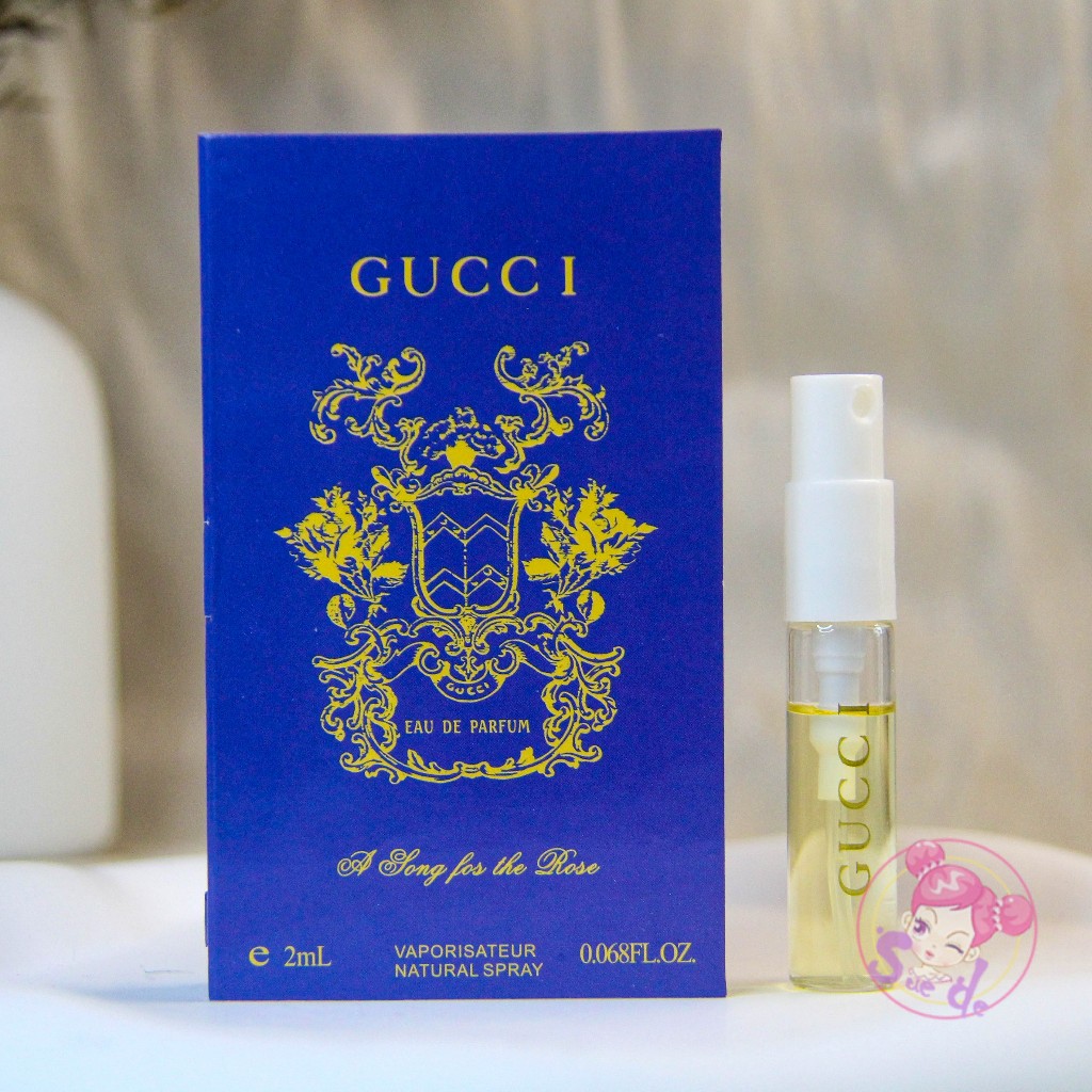 Gucci A Song For The Rose 2ML Parfum Unisex EDP Mini 100% Original Tester Parfum