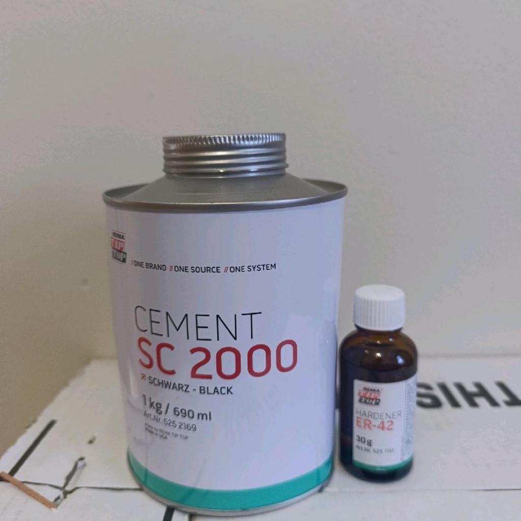 tip top sc 2000 cement 1kg satu set