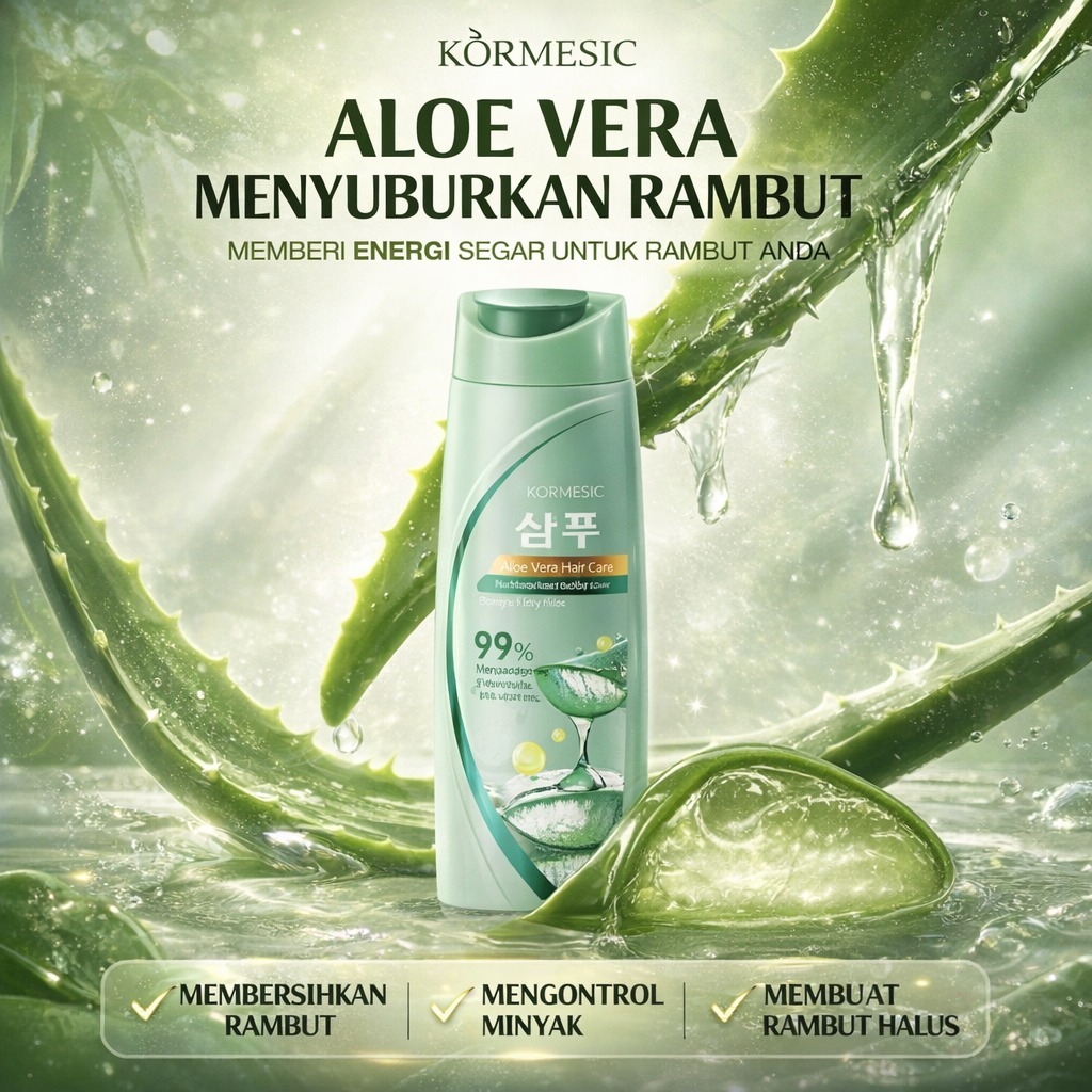 Kormesic Aloe Vera Hair Care Shampoo