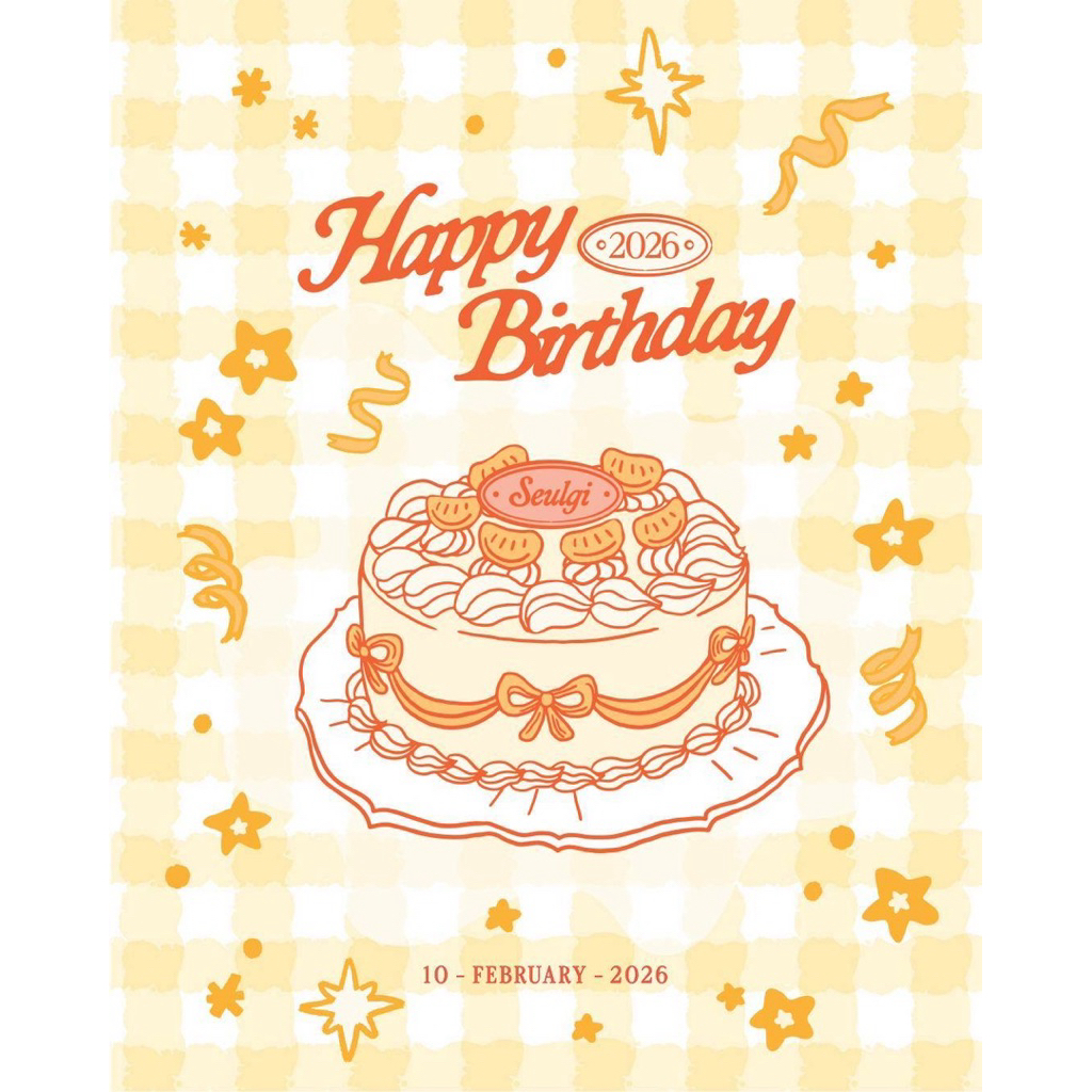 MERCHANDISE SEULGI BIRTHDAY 2026