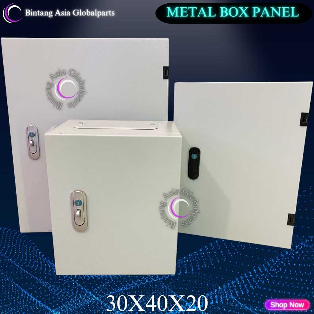 Box Panel 30x40 Indoor Tebal Plat 1.2mm / Metal Panel Box 300x400x200 / Box Panel Listrik 30x40x20 I