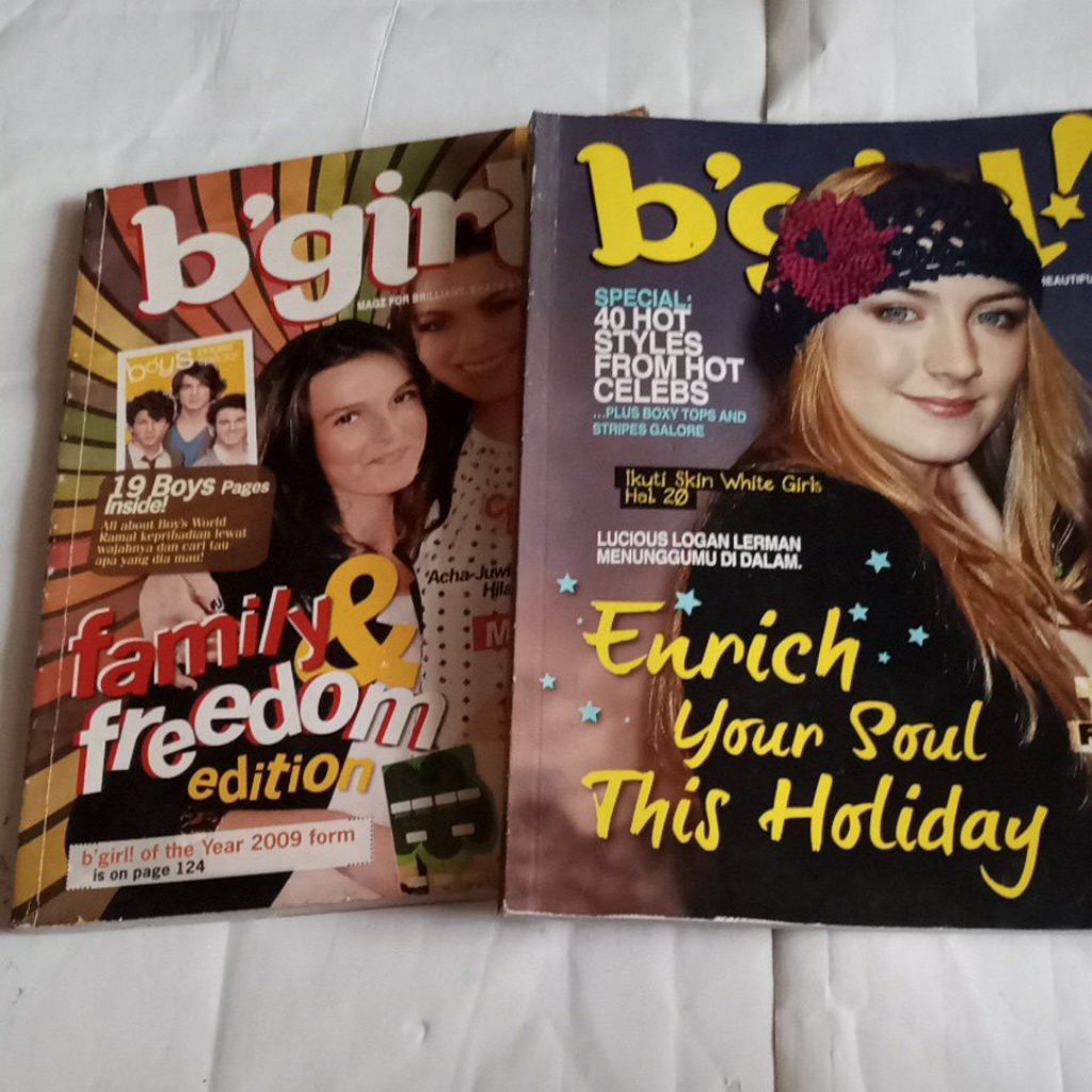 BUKU MAJALAH B' GIRL