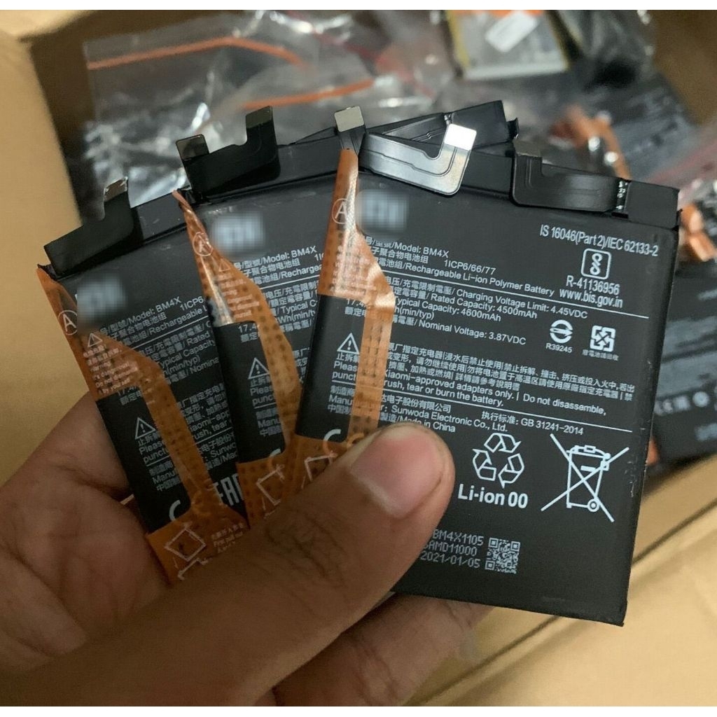 Baterai Batre Battery HP XIAOM Mi 11 5G Model Batrei BM4X BM-4X
