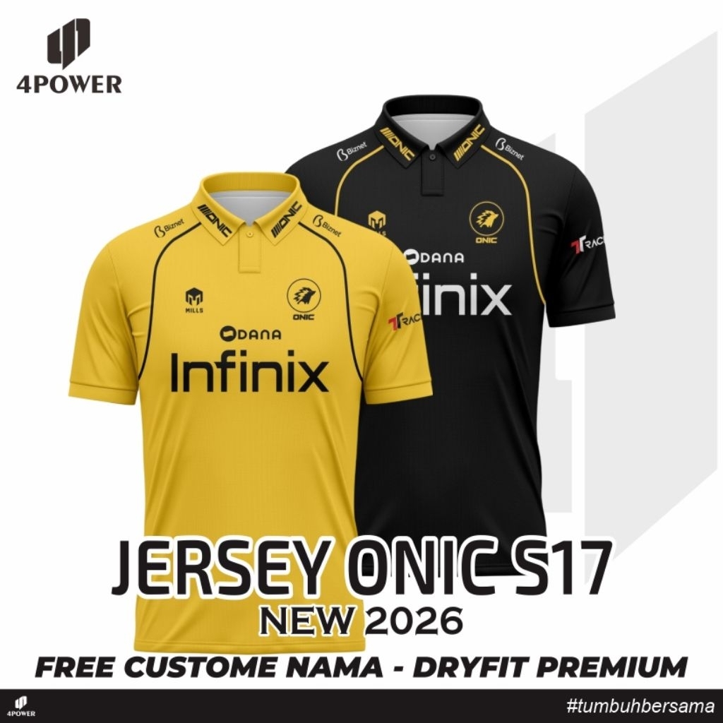 JERSEY ONIC ID S17- BAJU KAOS ONIC CHAMPION - JERSEY ONIC JUARA -SONIC