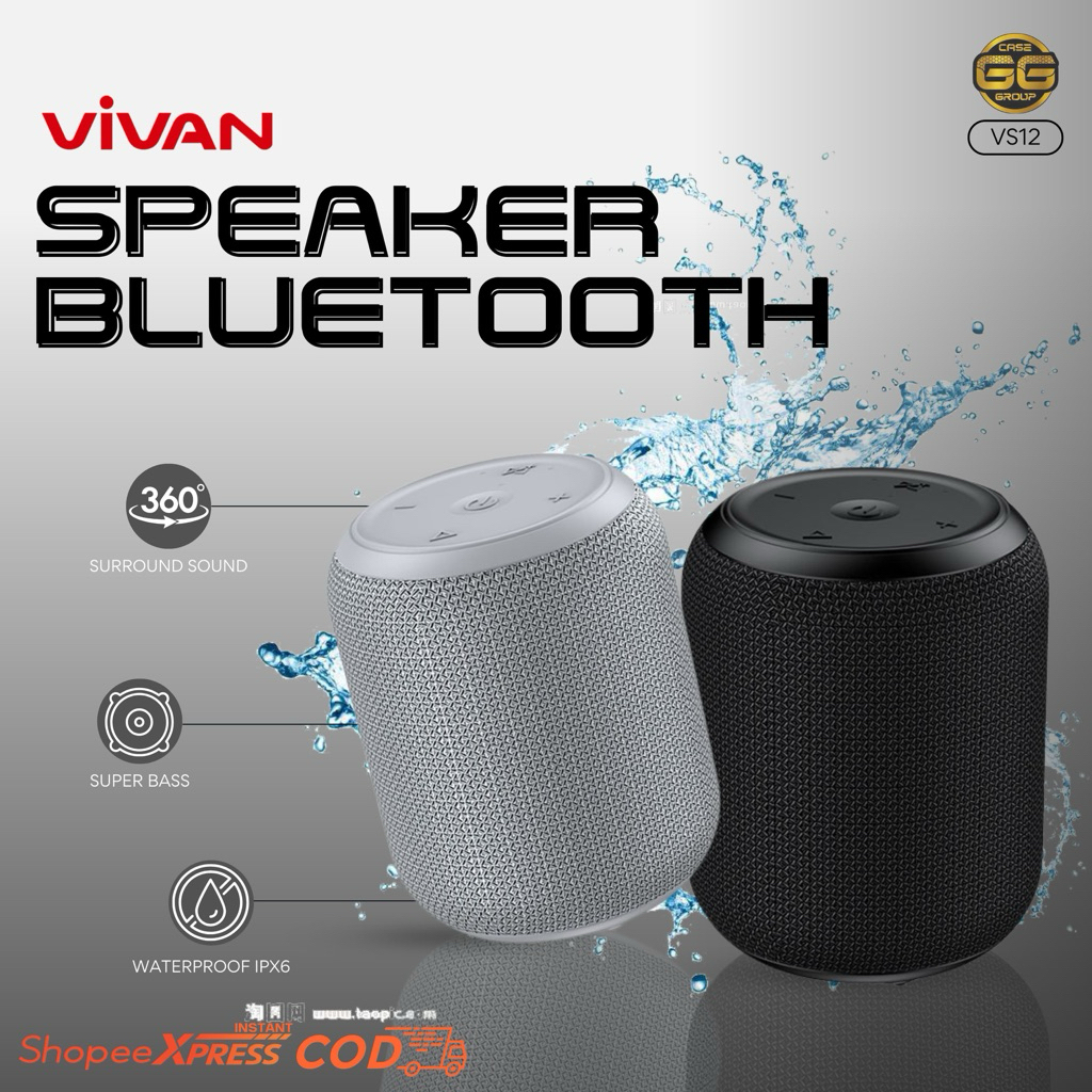 SPEAKER BLUETOOTH VIVAN VS12