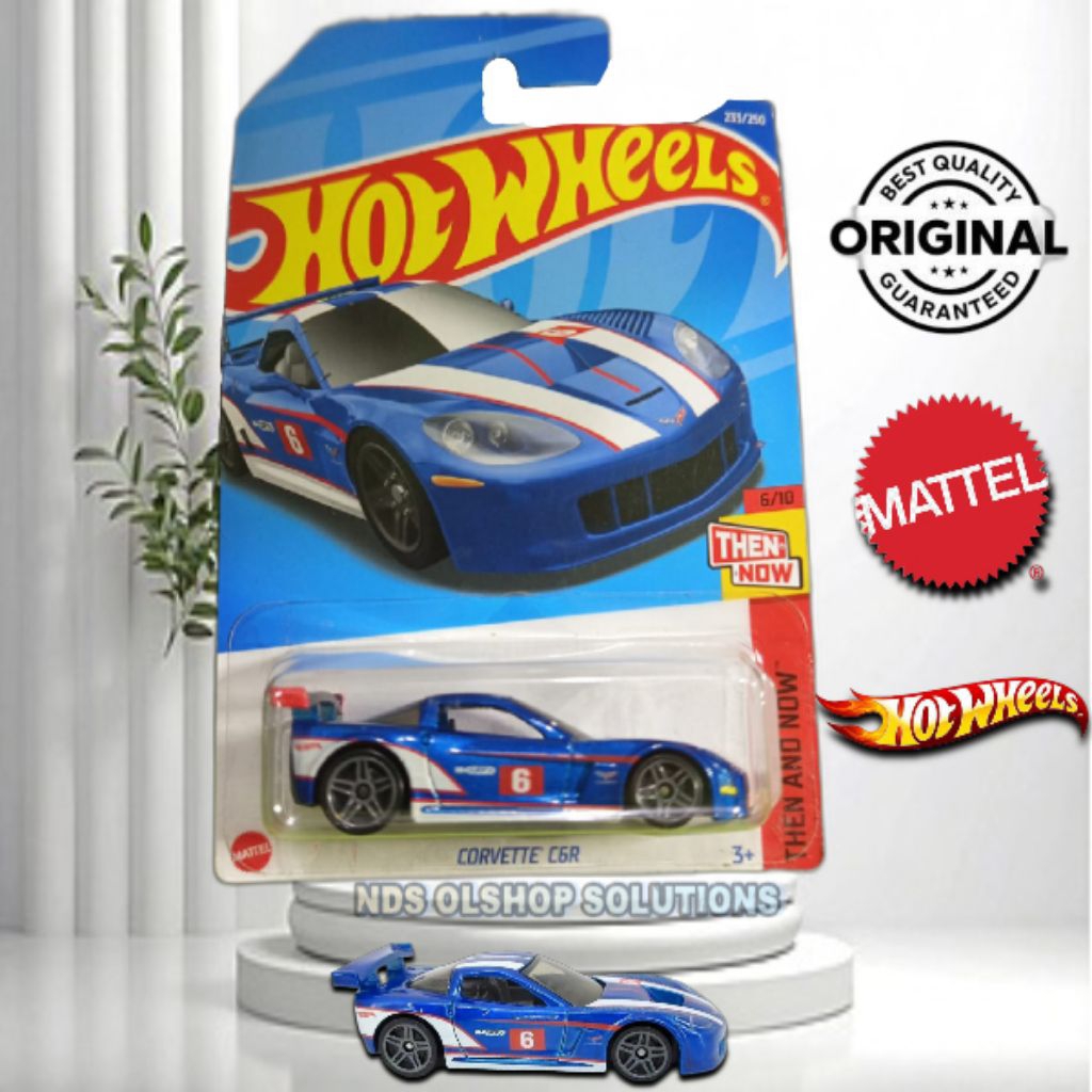 HOT WHEELS HOTWHEELS CORVETTE C6R DETAIL LAMPU KOMPLIT ORIGINAL MATTEL
