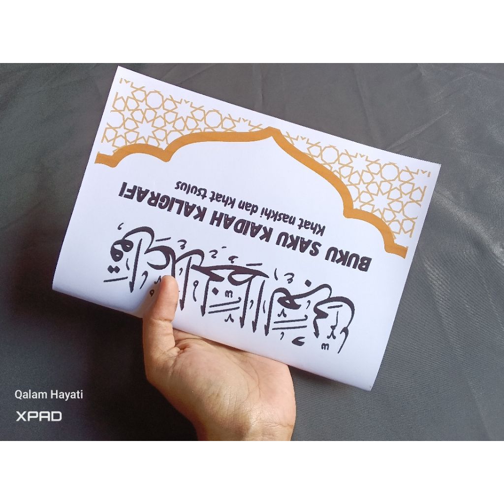 BUKU KALIGRAFI KAIDAH KHAT NASKHI DAN KHAT TSULUS