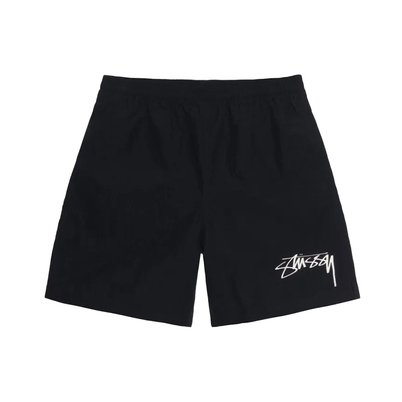 PANTS - NYLON SHORT PANTS BLACK