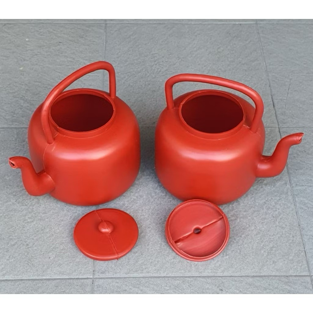 Teko Ceret Merah Diameter 24 | Teko Merah Plastik 24 Tebal