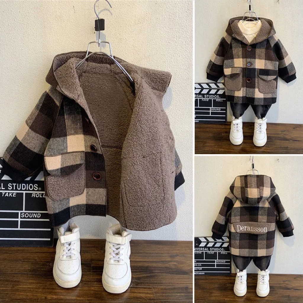 COAT WOOL ANAK IMPORT PREMIUM