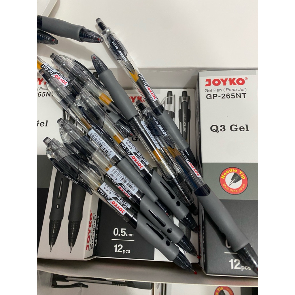 (12pcs) Gel Pen Joyko GP 265 NT Q3 Gell / Pena Joyko GP 265 NT Q3