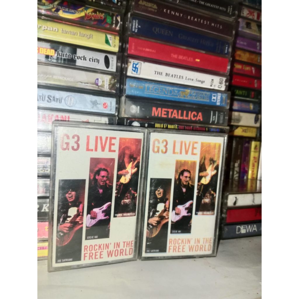 Kaset Joe Satriani, Steve Vai, Yngwie