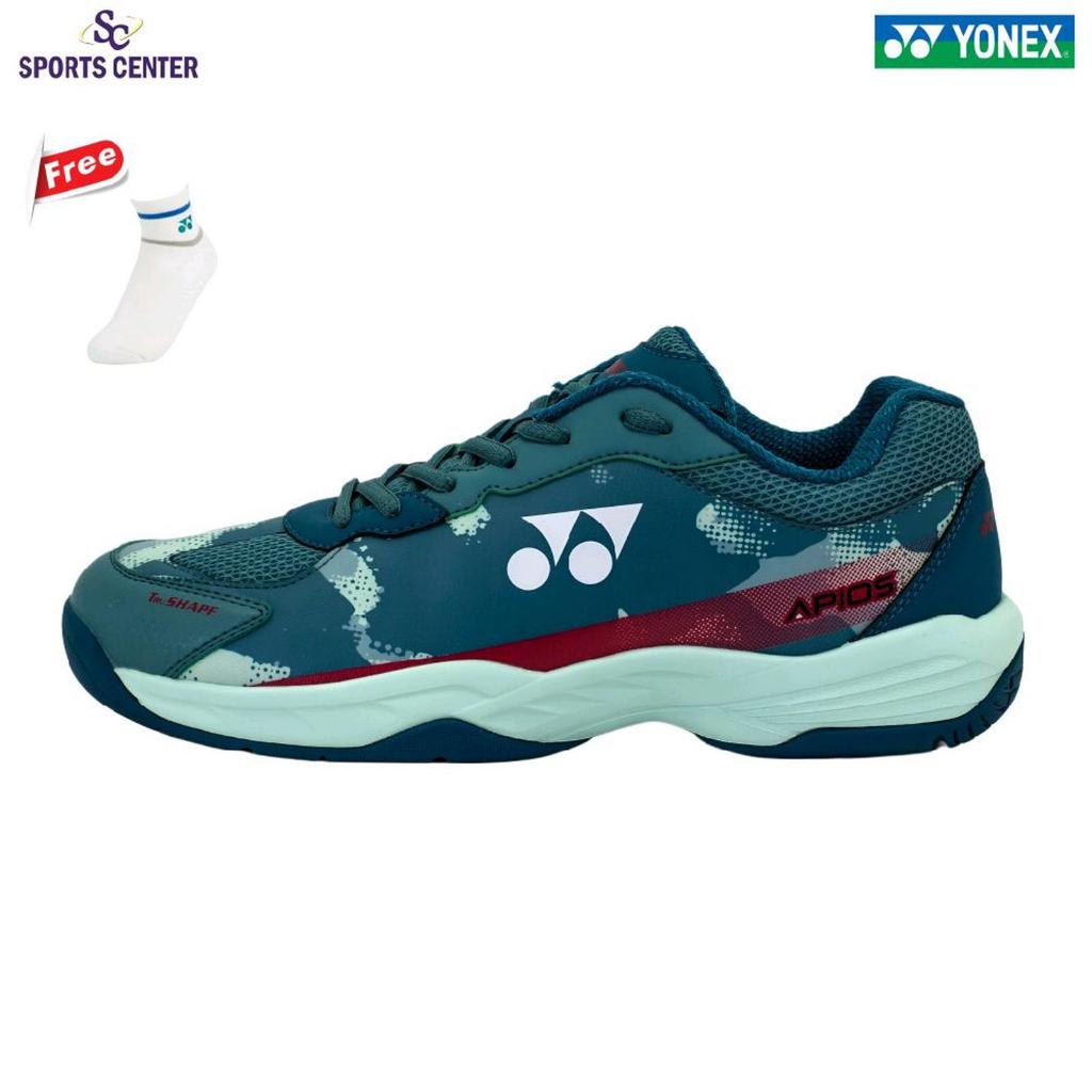 New Sepatu Badminton Yonex Apios Real Teal / Beat Root