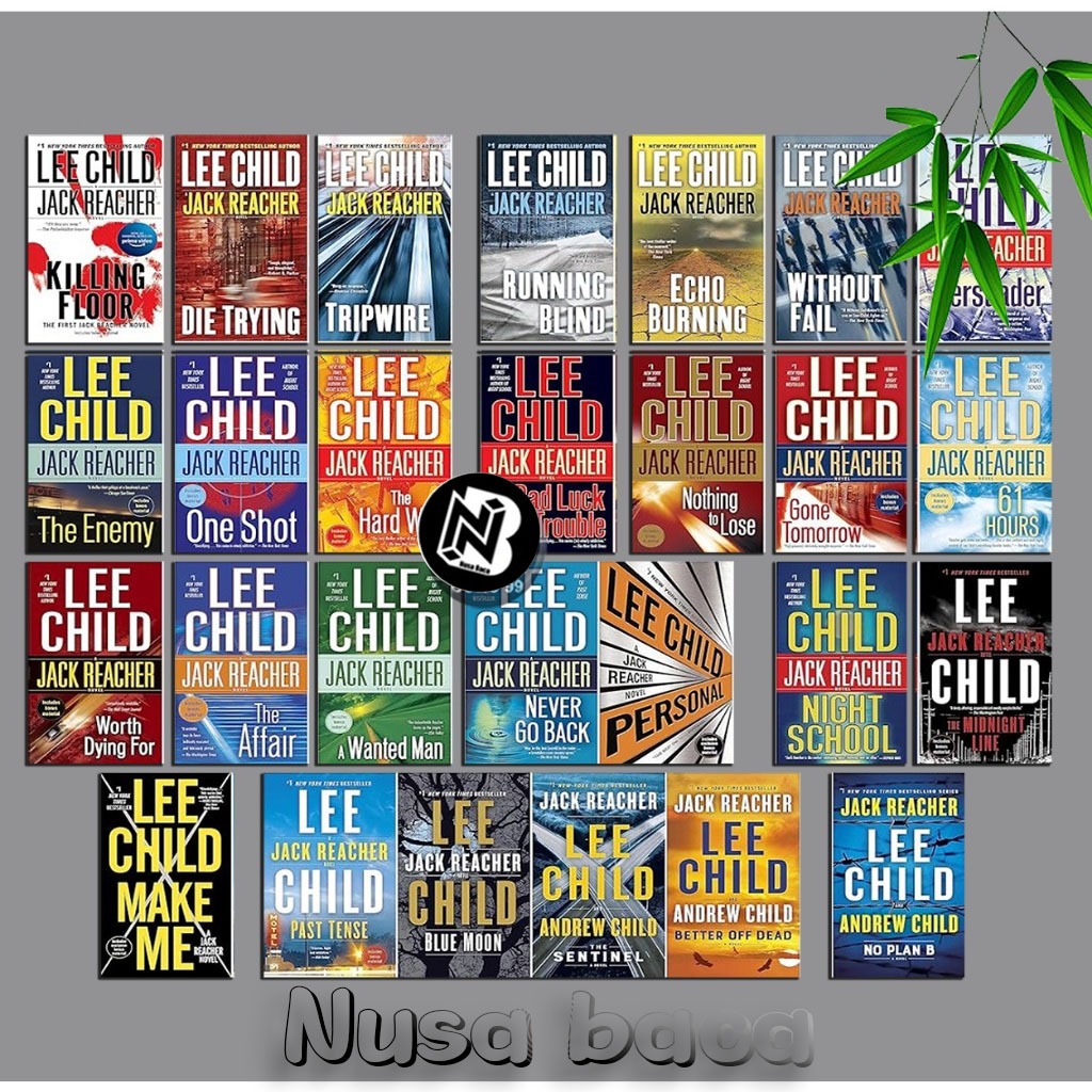 A Jack Reacher Novel book 1 - 27 by Lee Child - Book 1