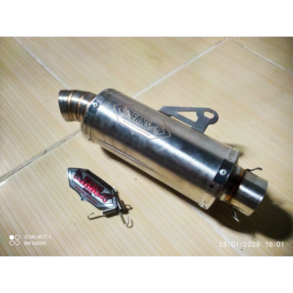 Slincer knalpot racing inlet 38mm & 50mm Aerox mio j mio m3 nmx new aerox new