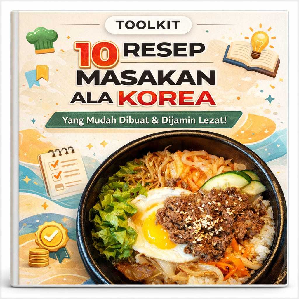Toolkit 10 Resep Masakan Korea Simpel, Mudah Dibuat & Menggugah Selera