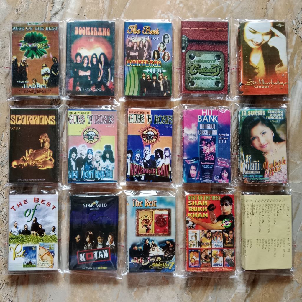 Aneka kaset pita Bootleg