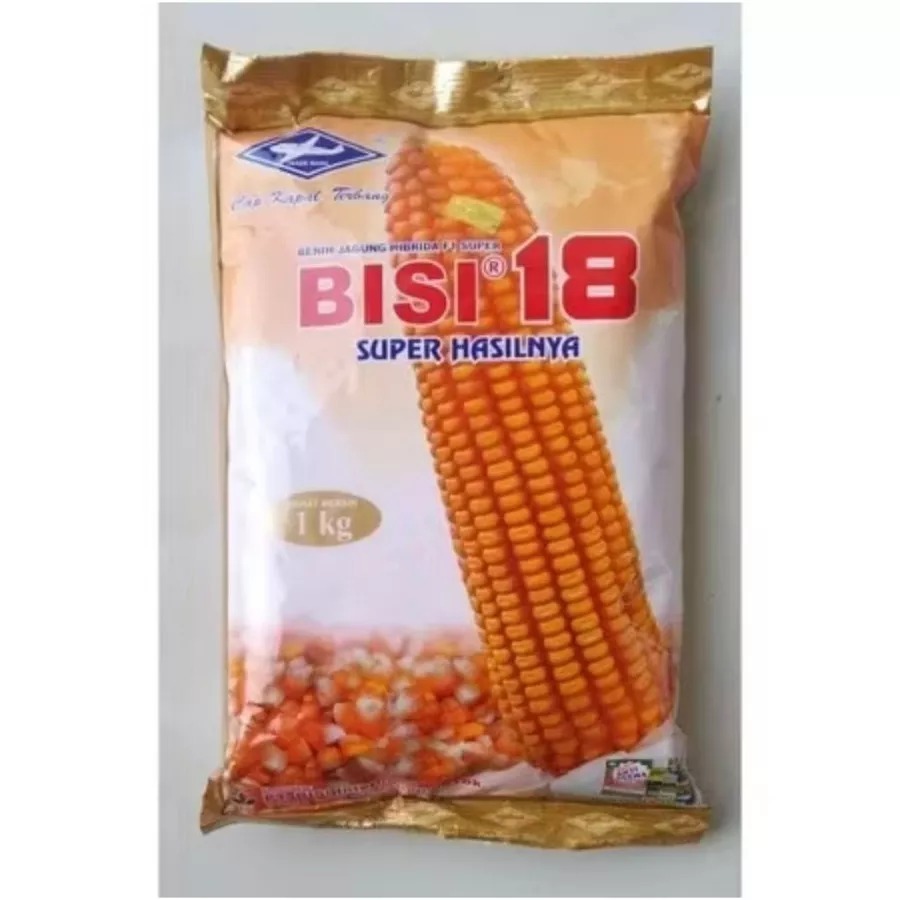 BISA COD Benih Jagung Hibrida BISI 18 Isi 1 kg (Exp2027) GRADE A | ORIGINAL | ASLI | STOK TERATAS