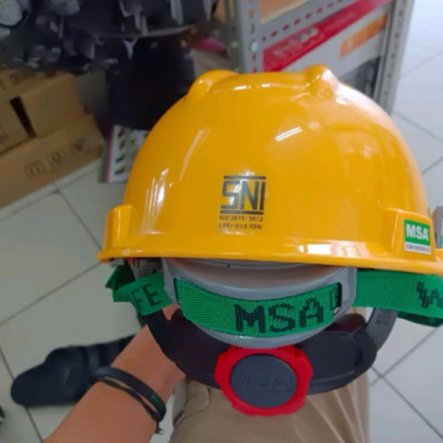 HELM SAFETY MSA FULL SET/ HELM SAFETY MSA PROYEK/HELM SAFETY MSA SNI