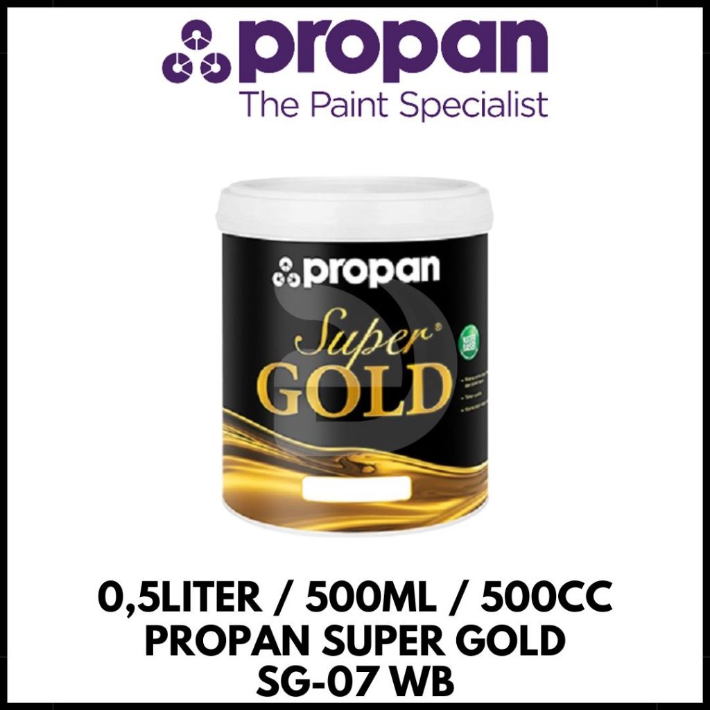 Cat Warna Emas Propan Super Gold SG-07 0,9Liter / PROPAN