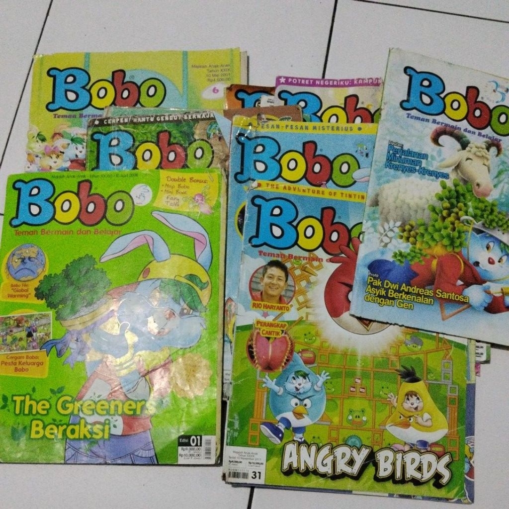 MAJALAH BOBO paket 5 buku