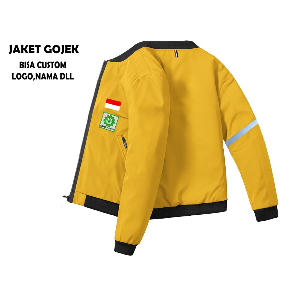 Jaket Motor Pria, Jaket Kerja Safety