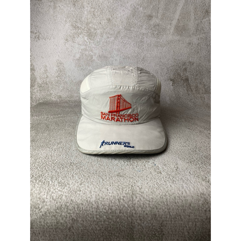 Topi Running San Fransisco Marathon reflektif