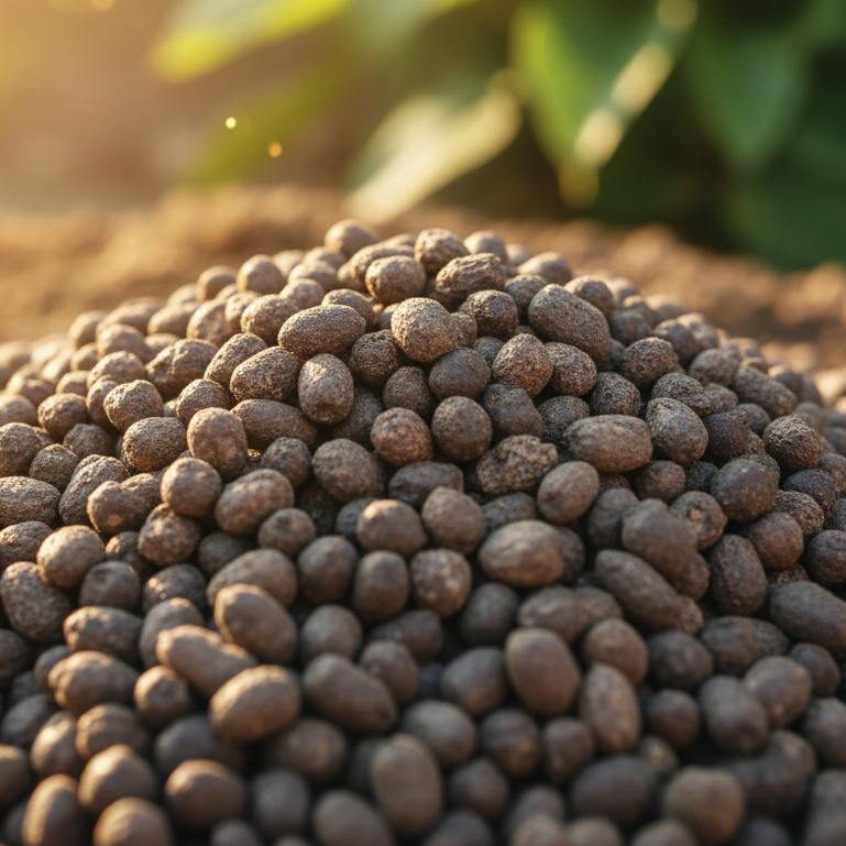 1 Karung Pupuk Kandang Kambing Bulat - Srintil Kambing - Pupuk Kandang Siap Pakai